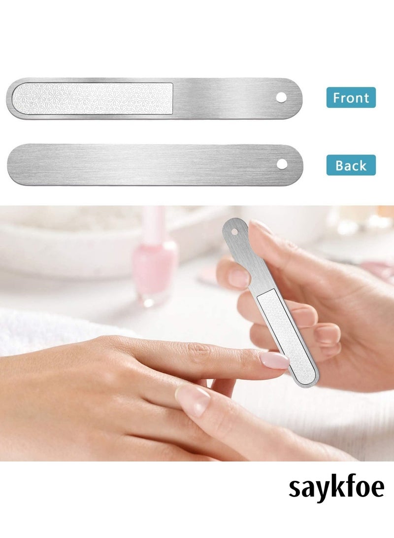 saykfoe Nail Clippers for Thick Nails, Extra Wide Jaw Opening Nail Cutter for Hard Toenail, Stainless Steel Fingernail Big Toenail Trimmer with Nail File 3 Pcs Set for Large Toenail Seniors & Men & Women (3) - Image 3