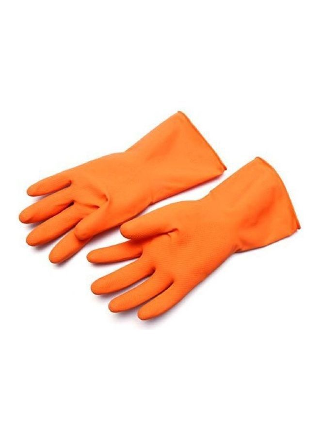 NIBEMINENT 3 Pair Surf Rubber Flock-Lined Gloves Orange 