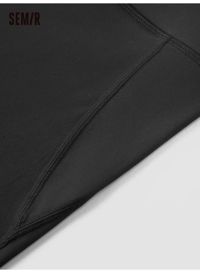 SEMIR Women's Solid Colored Legging Pants - Image 3