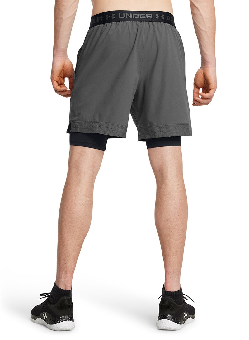 اندر ارمر فانيش شورت منسوج  في - Image 2