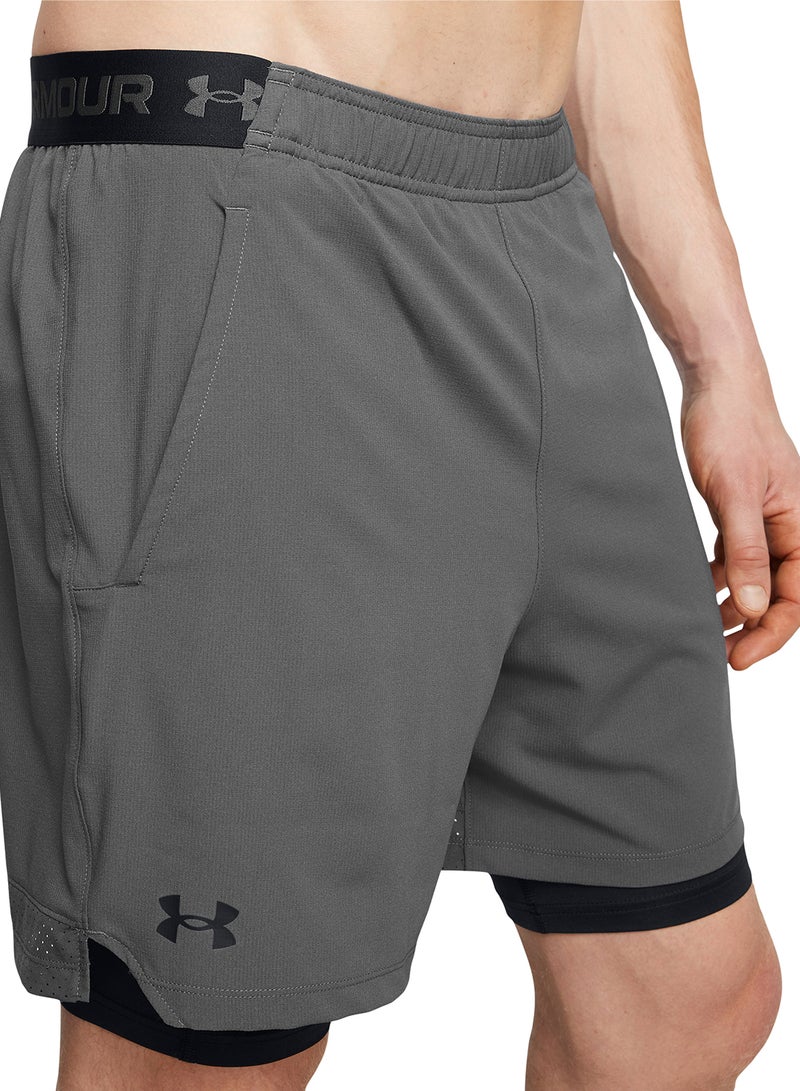 اندر ارمر فانيش شورت منسوج  في - Image 3