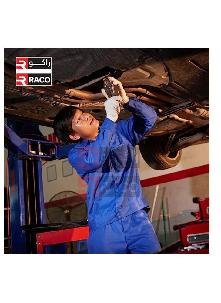 RACO - RACO Industrial Coverall Long Sleeves Pre-Shrunk 190GSM 100% Twill Cotton XL - Image 1