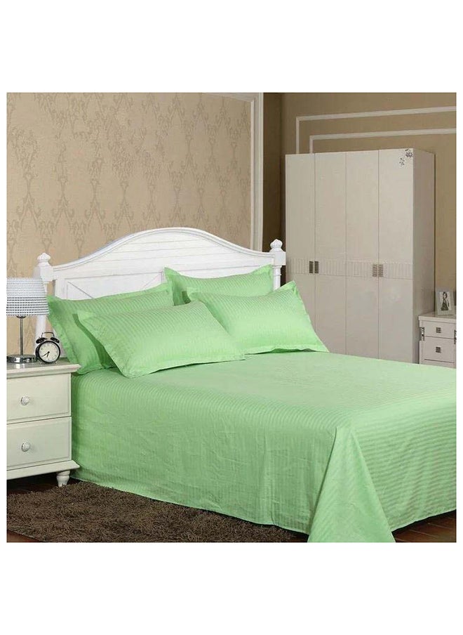 Hotel Collection HOTEL COLLECTION GREEN Double Flat Sheet with 2 Pillow Cases 220x280 cm  - Image 2