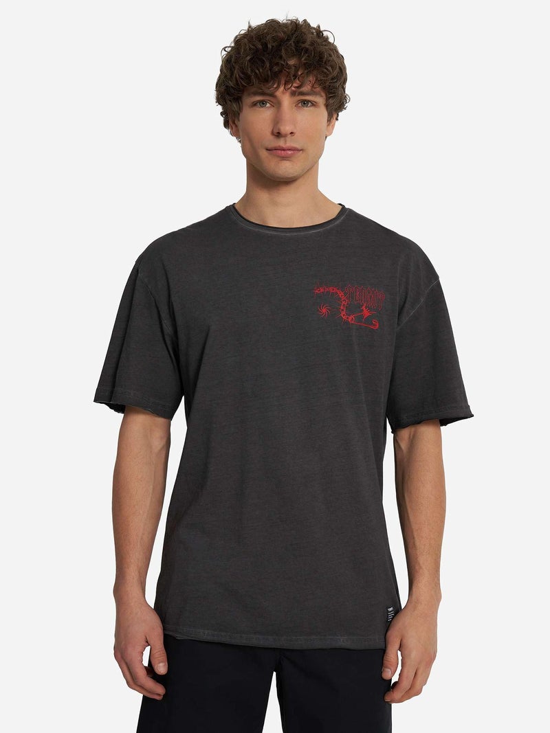 Termit Men's 4-Pack T-Shirts – Soft Cotton Fabric, Loose Fit with Bold Design Cutouts, Comfortable for Urban Adventures & Outdoor Activities - Image 3