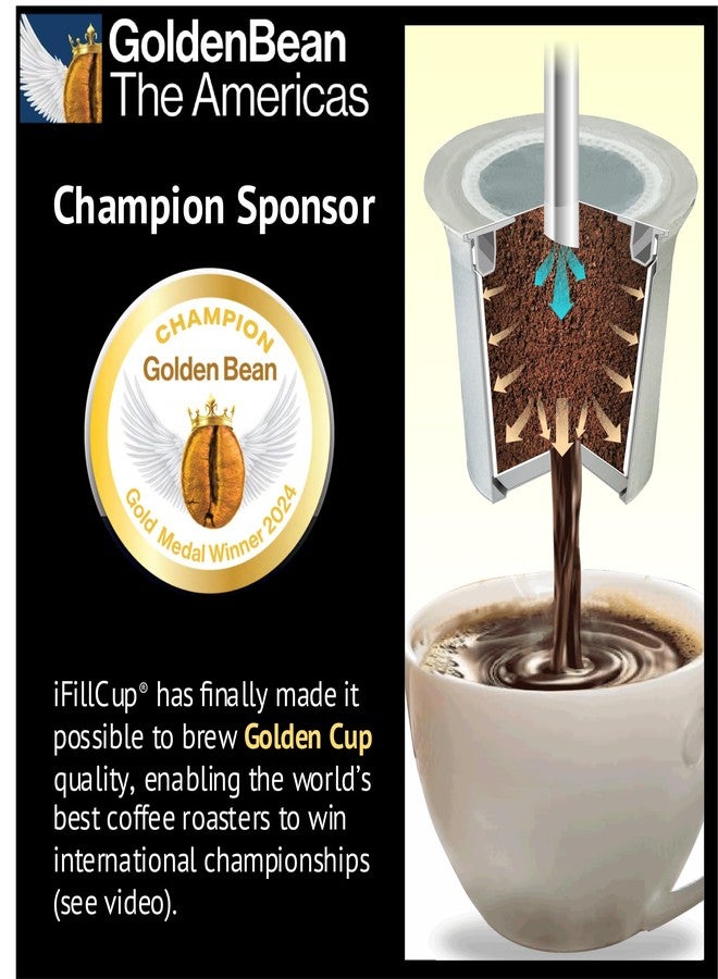 iFillCup, 48 Count White - iFillCup, fill your own Empty Single Serve Pods. Eco friendly 100% recyclable pods for use in all k cup brewers including 1.0 & 2.0 Keurig. Airtight to seal in freshness. - Image 5