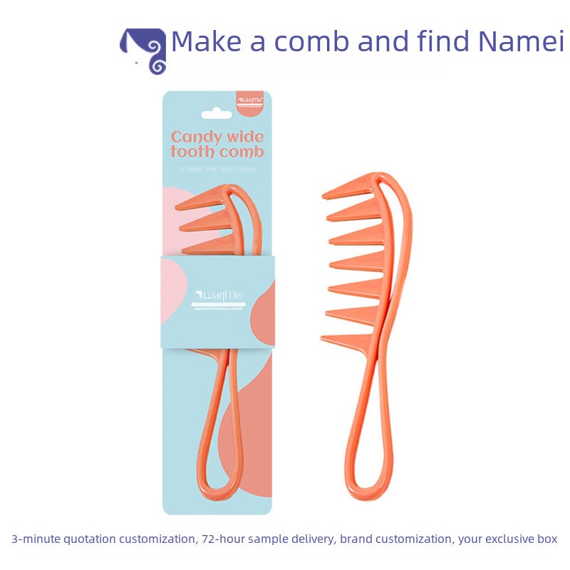 Generic Vintage Wide-Tooth Comb for Mens Grooming opp bag 