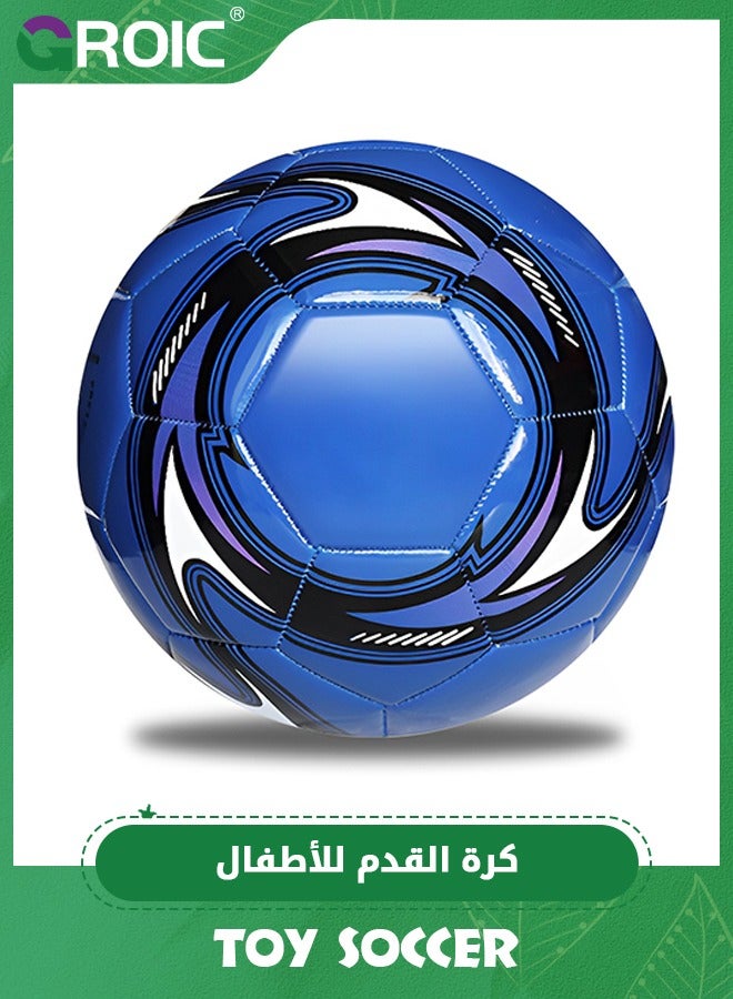 GROIC Soccer Ball Size 3,Kids Outdoor Play Game Training Practice Soccer Ball for Kids, Footballs Soccer Balls Outdoors Boys Game,Kids Football - Image 1