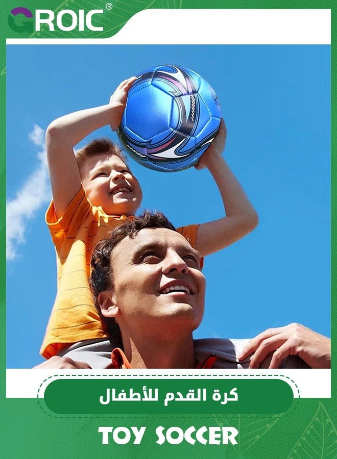 GROIC Soccer Ball Size 3,Kids Outdoor Play Game Training Practice Soccer Ball for Kids, Footballs Soccer Balls Outdoors Boys Game,Kids Football - Image 4