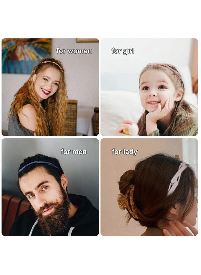 KesaPlan 6PCS Retractable Pocket Hair Band, Spring Wavy Foldable Headband No Slip, Compact Portable Adjustable Hair Hoop for Women Girl Washing Makeup Travel Outdoor, Fashion Hair Accessories - Image 5