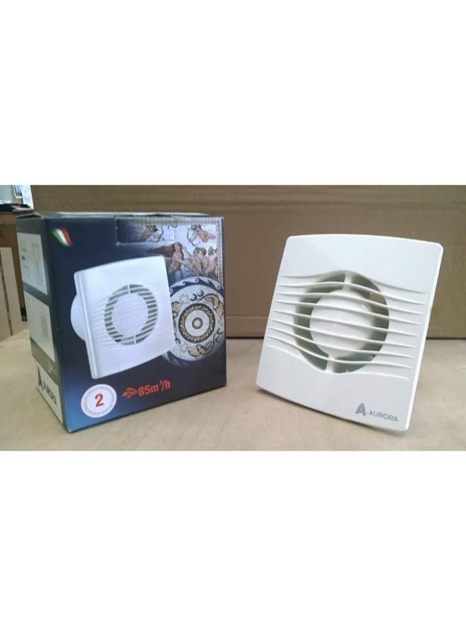 Aurora SLF100T Electric Exhaust Fan with Timer for Bathrooms and Kitchens, White - Image 3
