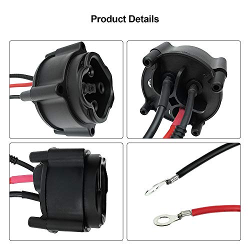 Nahntaipy 48V MAC DC Charger Plug Powerwise Receptacle Fits for Yamaha Electric G29 2008-2010 Replace JR1-H235A-00 JW2-H6181-02 - Image 5
