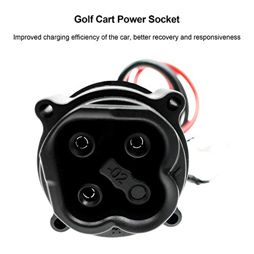 Nahntaipy 48V MAC DC Charger Plug Powerwise Receptacle Fits for Yamaha Electric G29 2008-2010 Replace JR1-H235A-00 JW2-H6181-02 - Image 4