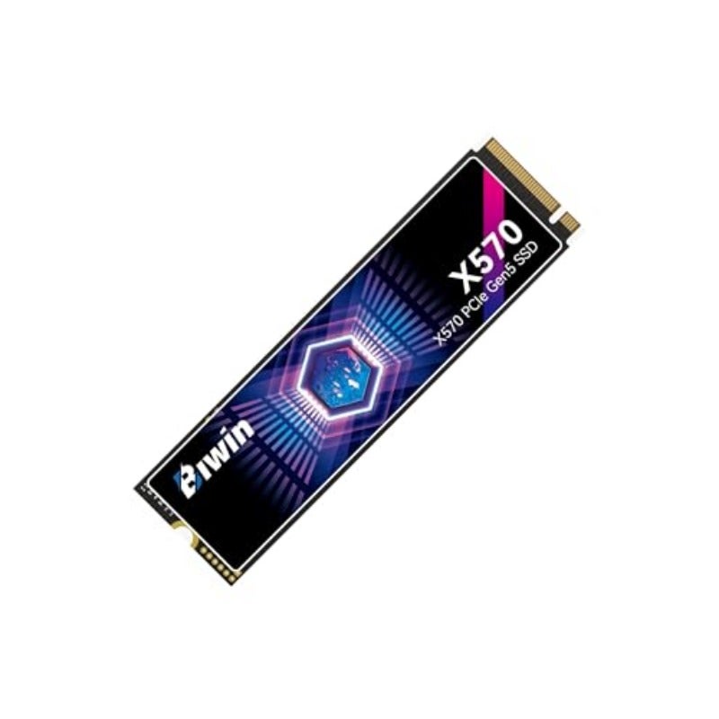 Black Opal X570 Gen5 SSD 4TB M.2 2280 PCIe 5.0 NVMe 2.0 Up to 14500 MB s Microsoft Directstorage Internal Solid State Drive for Desktop Laptop AI PC - Image 1