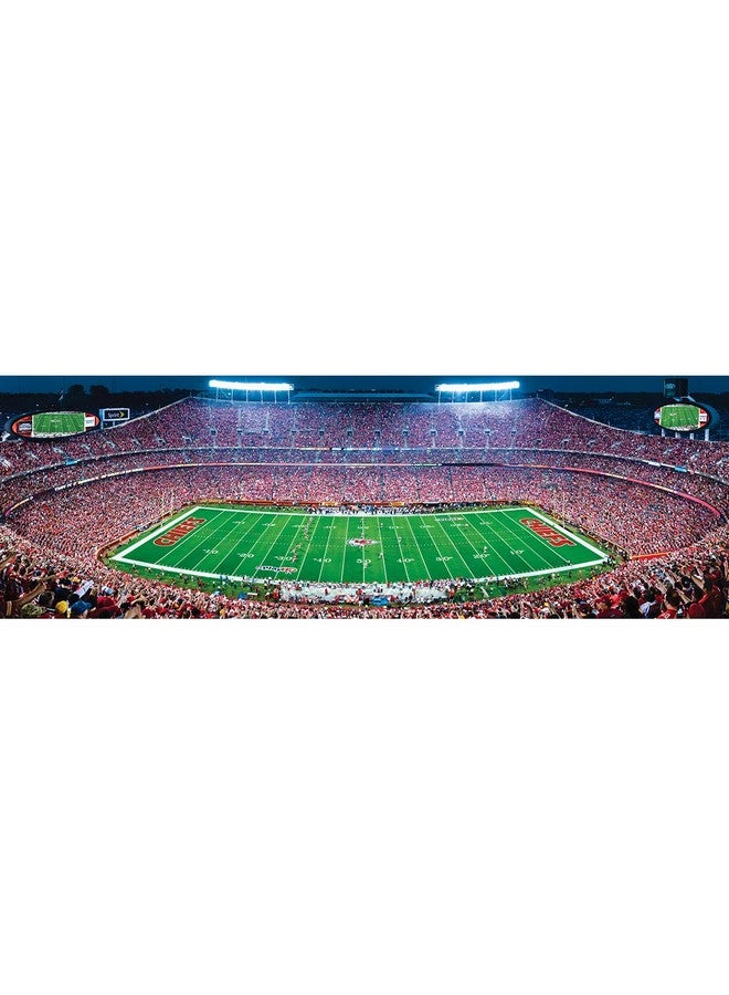 MasterPieces 1000 Piece Sports Jigsaw Puzzle - Nfl Kansas City Chiefs Center View Panoramic - 13"X39" - Image 5