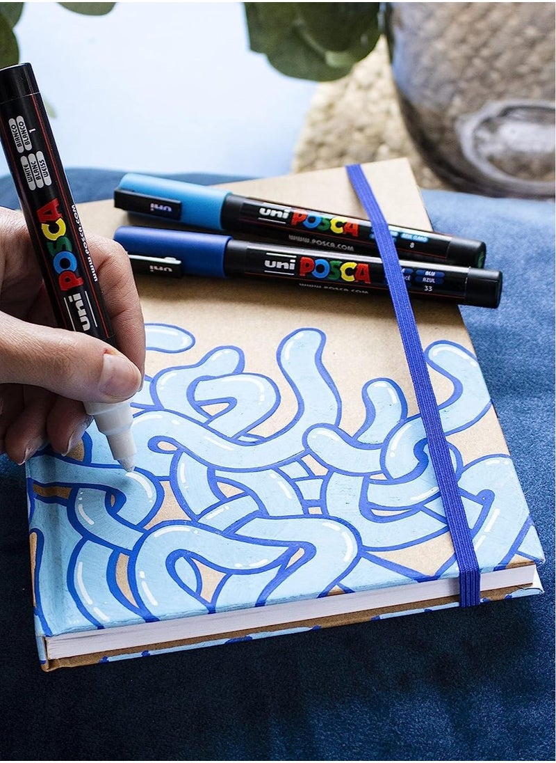 POSCA - 29-Piece Paint Marker Set Permanent Marker Paint Pen PC-5M 1.8-2.5 mm - Image 1