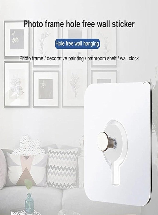 Shanya Wall Hooks for Hanging – Adhesive Wall Hook for Heavy Items | Wall Hanging Hooks, Strong Wall Hook for Home Organization, Pack of 10 - Image 3