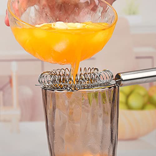 AA Stainless Steel Cocktail Strainer for Professional Bartenders and Mixologists Cocktail Beverage Ice Blocker Ice Removal Tool 4pcs (TypeC) - Image 4