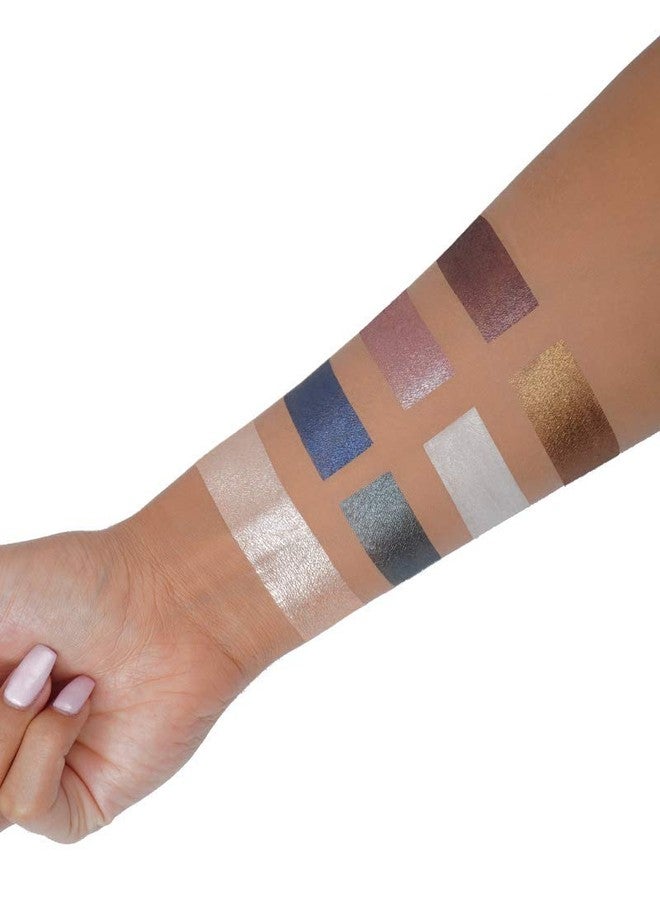 كلارا لمستحضرات التجميل باليت ظلال العيون والإضاءة من كلارا كوزمتكس فاشن فيكتيم لندن، بتركيبة لامعة، مطفية، معدنية، مقاومة للماء، غنية بصبغة اللون بنسبة 100%. - Image 2