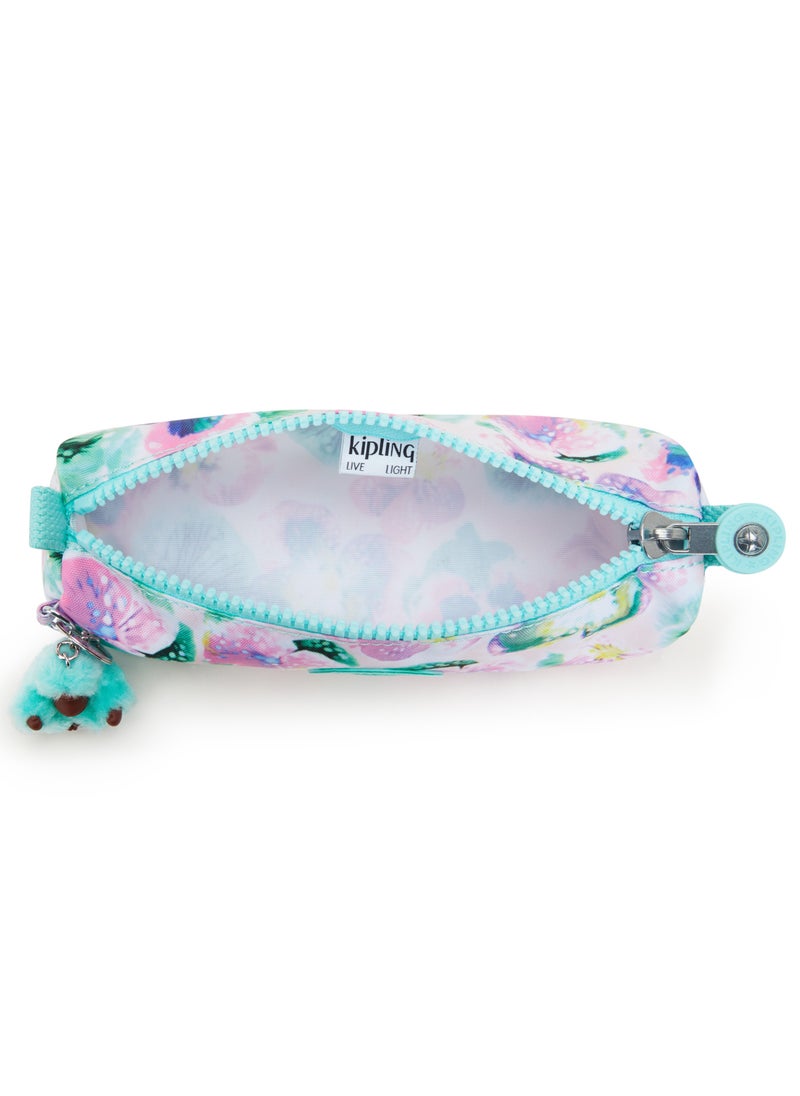 kipling Freedom-Medium pencase Aqua Blossom-I63107EC  - Image 3