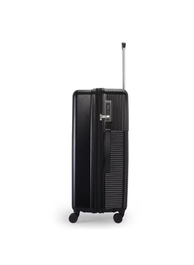 CALVIN KLEIN  Calvin Klein Astoria Hardside Luggage on Wheels for Unisex | Ultra Lightweight ABS with 4 Spinner Wheels | Color Black  | Best Price UAE