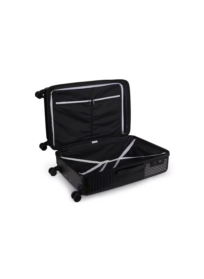 CALVIN KLEIN  Calvin Klein Astoria Hardside Luggage on Wheels for Unisex | Ultra Lightweight ABS with 4 Spinner Wheels | Color Black  | Best Price UAE