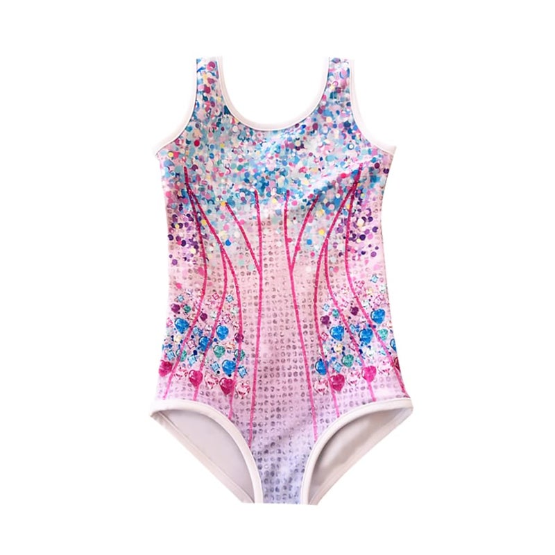 uivic Taytay Eras Concert Outfit for Little Girls Fans Sparkles Bodysuit Leotard Touring Musical Party Singer Costume (Multicolor, 2Years-3Years) - Image 1