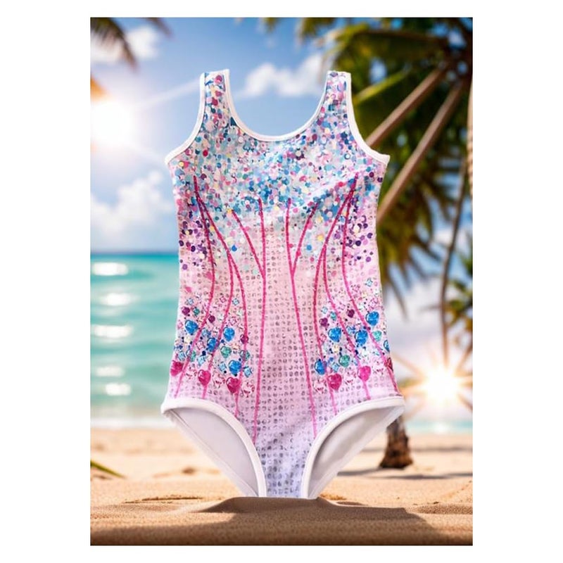 uivic Taytay Eras Concert Outfit for Little Girls Fans Sparkles Bodysuit Leotard Touring Musical Party Singer Costume (Multicolor, 2Years-3Years) - Image 5