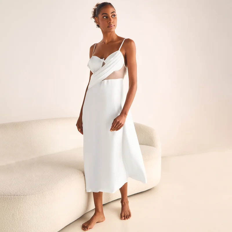 Splash FAV Bridal Lace Night Gown