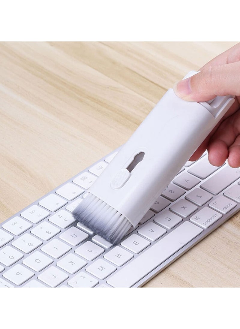 ELTRAZONE - V2COM Keyboard Cleaning Brush Kit, 7 in 1 Keyboard Cleaning Brush Kit, Keyboard Cleaner Brush, Multi-Function Computer Cleaning Tools Kit, with Keycaps Puller, for PC Mechanical Keyboard - Image 1