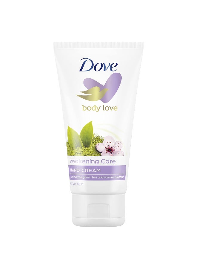 كريم اليدين "بودي لوف أويكنينغ كير" (Body Love Awakening Care) بخلاصة الشاي الأخضر "ماتشا" وزهر الساكورا - 75 مل