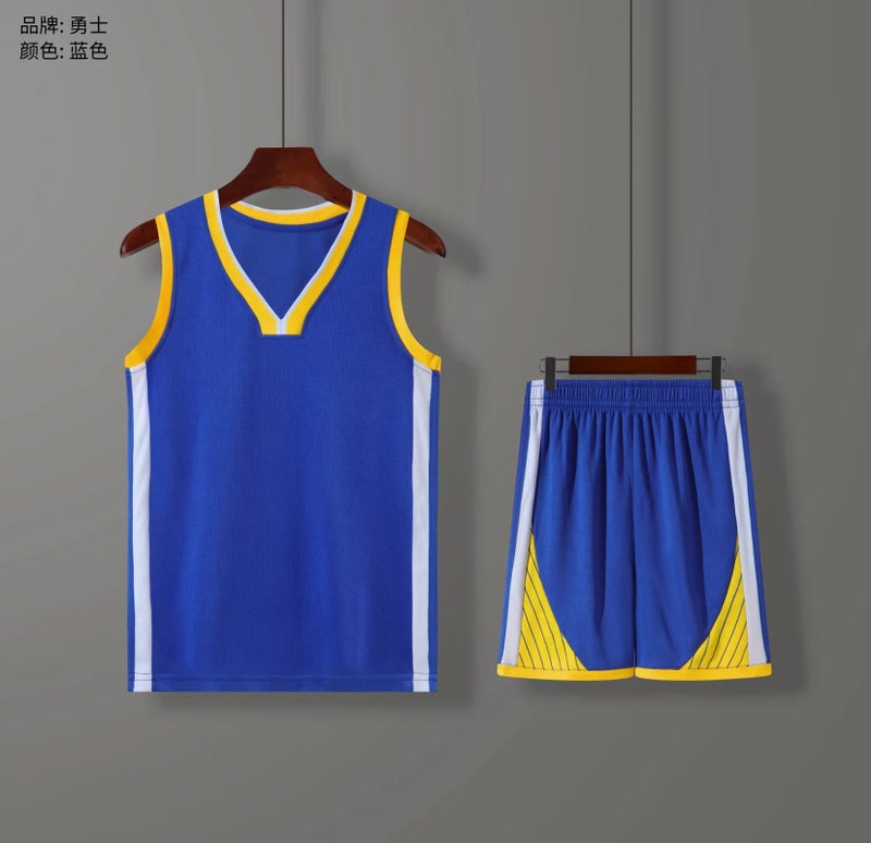 Fake Two-Piece Basketball Suit Baby Toddler Version Class Suit Short-Sleeved Basketball Suit Children'S Jersey Printable - Image 1