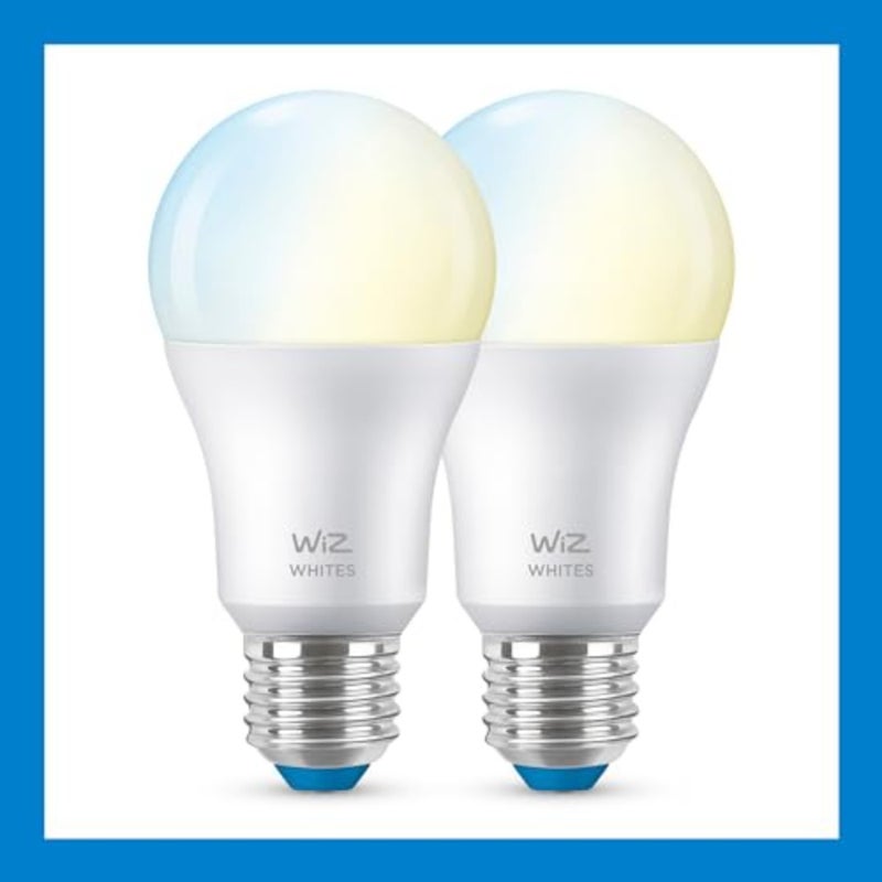 Home indoor lighting: frosted glass, warm-to-cool white, tunable white smart bulb with E27 screw base, WiFi app control for living room and bedroom - Image 4
