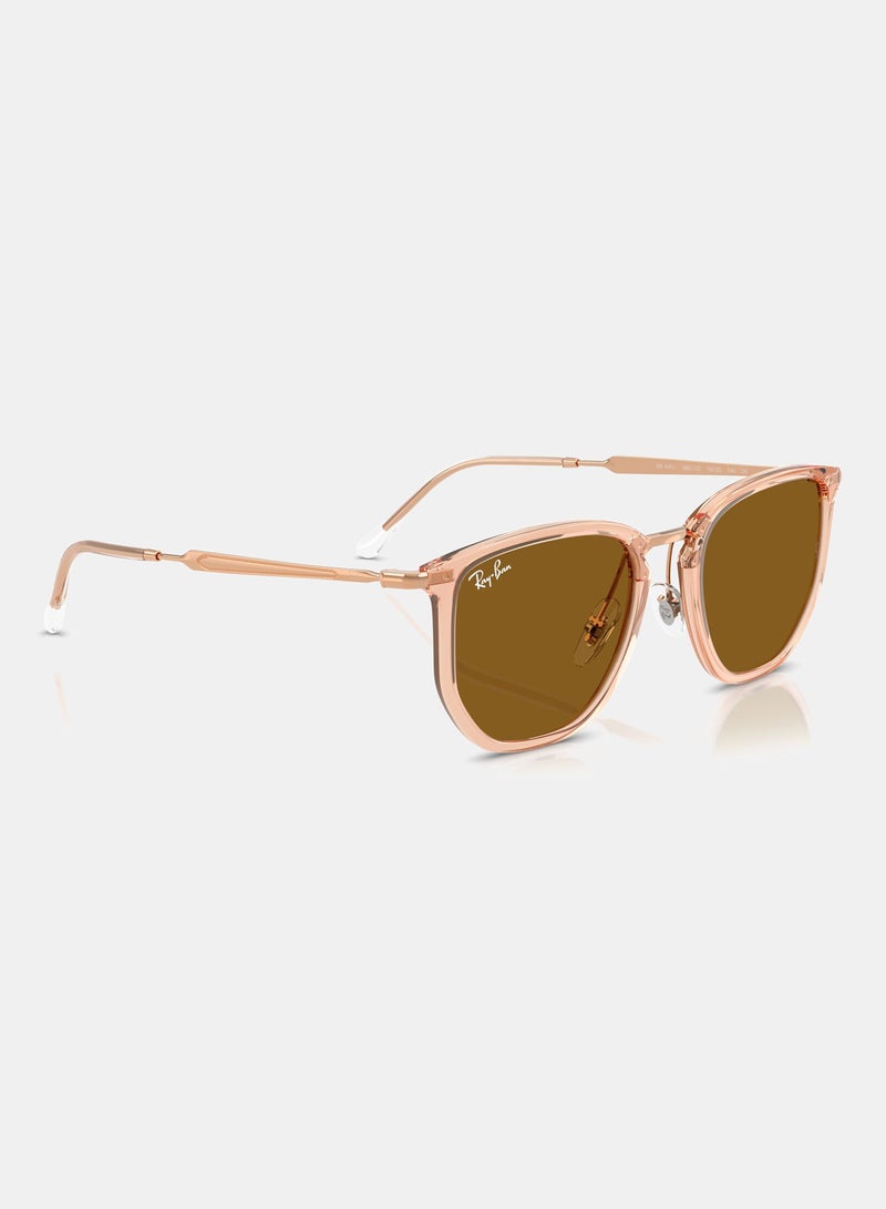 راي بان Men Full Rimmed Square Sunglasses 0RB4451 - Image 3