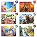 Biarek 6 Packs 24 Piece Puzzle for Seniors Alzheimers Dementia Activities Easy Puzzle Alzheimers Game 6 Storage Bags - Image 2