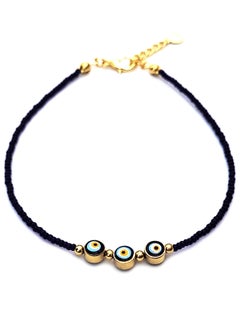 Long Size Evil Eye Anklet