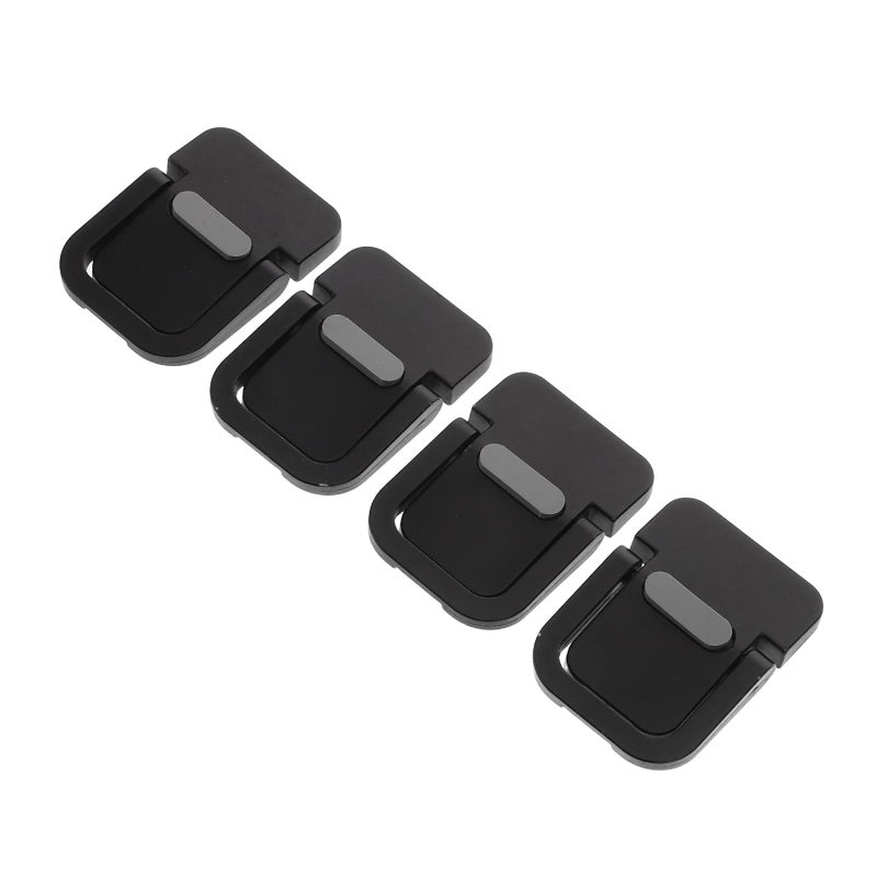 ABS Portable Laptop Stand Cooling Pad Riser 4pcs Set for Desk Travel Office Home - Image 2