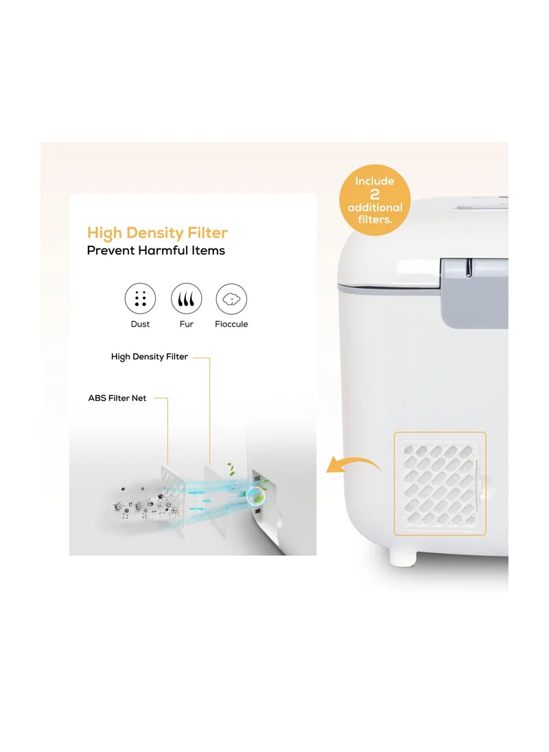 Nurtur 4-In-1 Multifunction UV Home Sterilizer and Dryer Pro With LED Panel Touch Screen