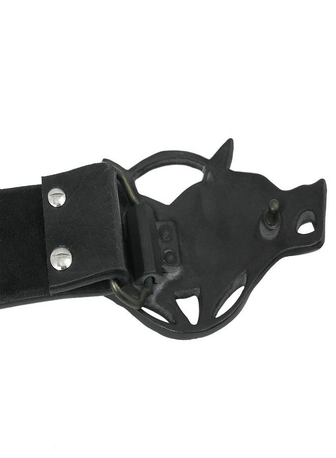 VIGOROSO Men Gothic Funny Lovely Celtic Wild Wolf Fox Double Head Belt Buckle - Image 5