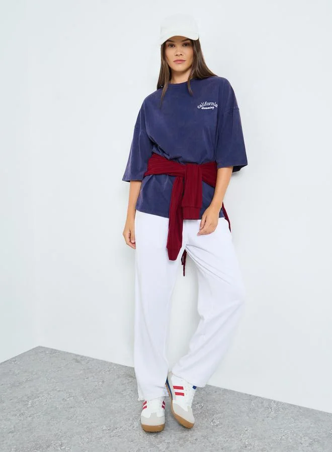 ستايلي جوغر بقصة مريحة وأربطة