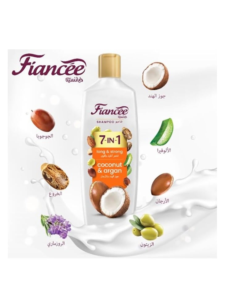 Shampoo with Coconut & Argan Shampoo for longer and stronger hair/Enriched with natural ingredients / 340ml - pzsku/ZAB714972D128CC58A346Z/45/_/1739035098/48230c72-96ef-4299-b348-b952a02c8962