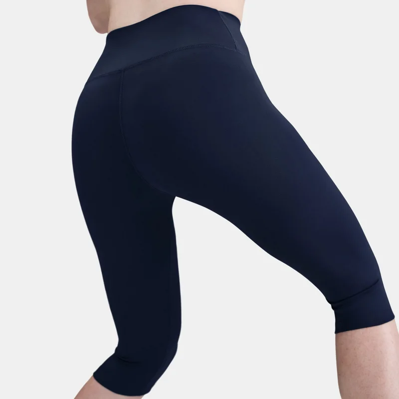 Nike Blue Women's One Dri-FIT Training Capri Leggings for Women | Best Price UAE