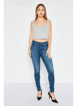 Women Scoop Neck Sleeveless Heather Crop Top, Light Grey Heather - pzsku/ZAB71769B7CFE2721769DZ/45/_/1737295998/7d0b88d6-d48f-4b75-8a96-4442d0ba5683