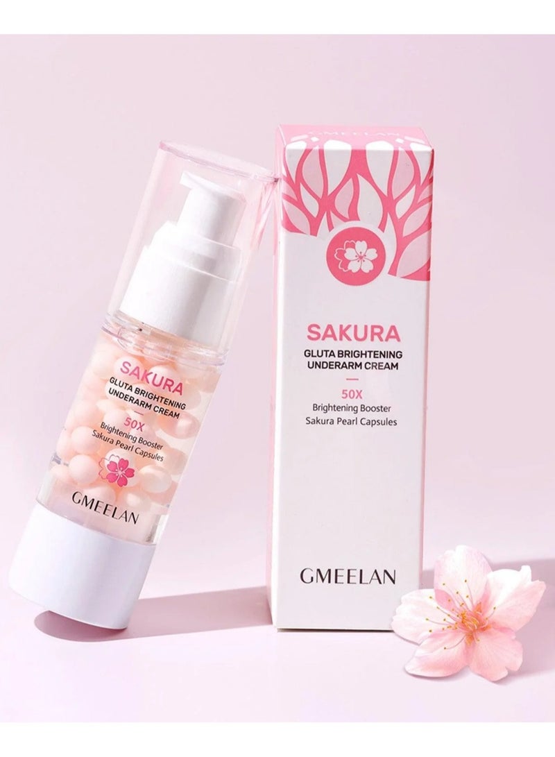 GMEELAN Sakura Underarm Whitening Cream | 30g - Image 1
