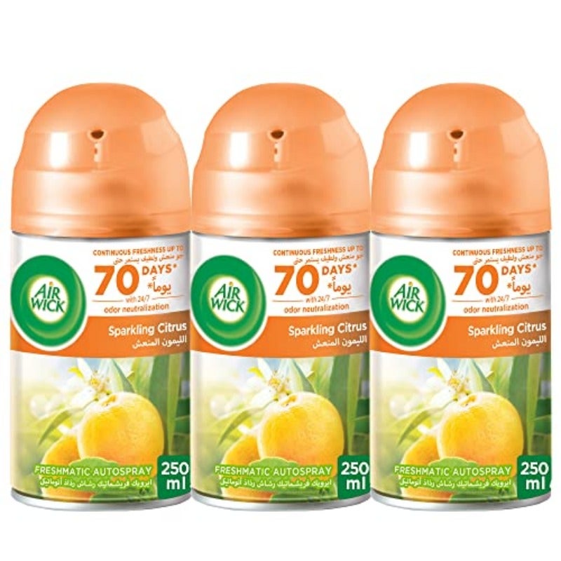 Freshmatic Autospray Refill Sparkling Citrus Scent 250 ml - Image 1
