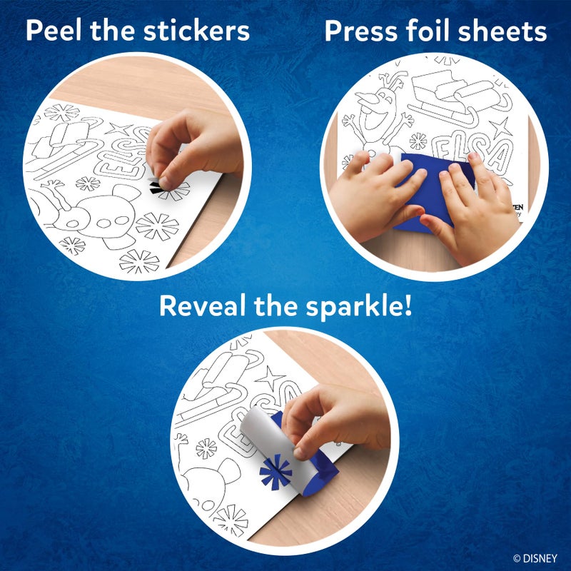 Skillmatics Foil Fun - Disney Frozen, Mess-Free Art for Kids, Craft Kits & Supplies, DIY Creative Activity, Travel Toys, Gifts for Fans of Elsa, Anna, Olaff, Girls, Boys, Ages 4, 5, 6, 7, 8, 9 - Image 5