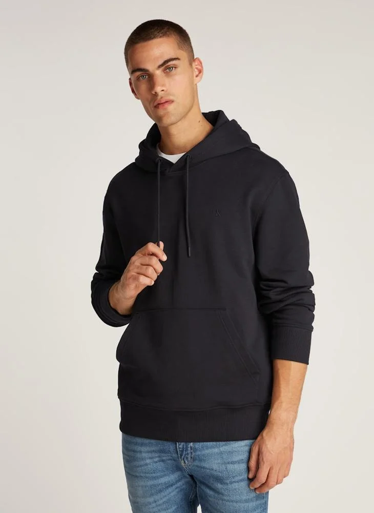 كالفن كلاين جينز Drawstring Graphic Logo  Print Hoodie