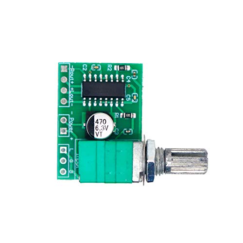 Electronicspices Electronic Spices Mini 5V PAM8403 Audio Power Amplifier Board 2 Channel With Volume Control - Image 3