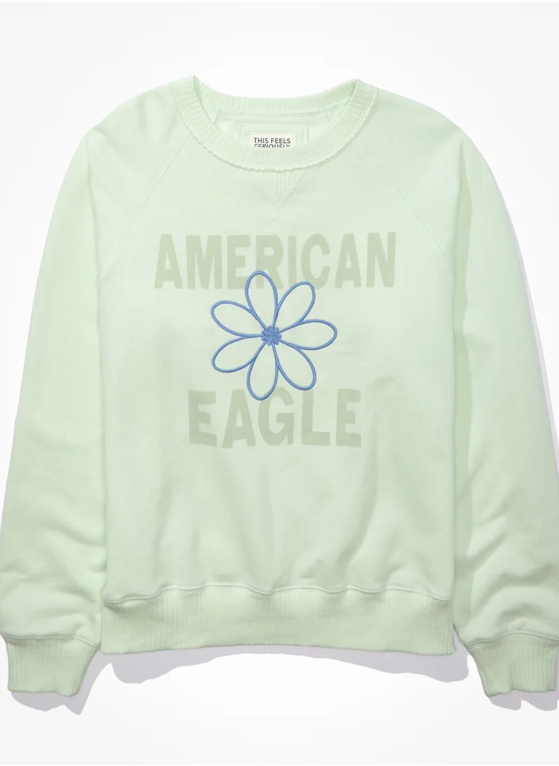 امريكان ايجل AE Funday Graphic Sweatshirt