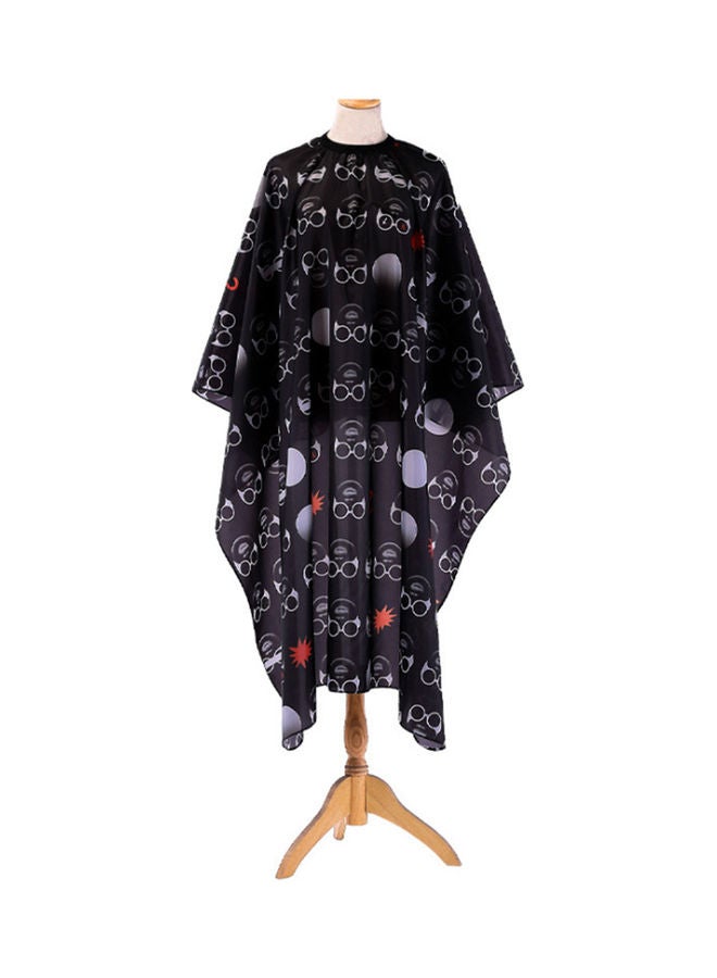 NIBEMINENT Hair Cutting Cape Salon Barber Apron Black - Image 1