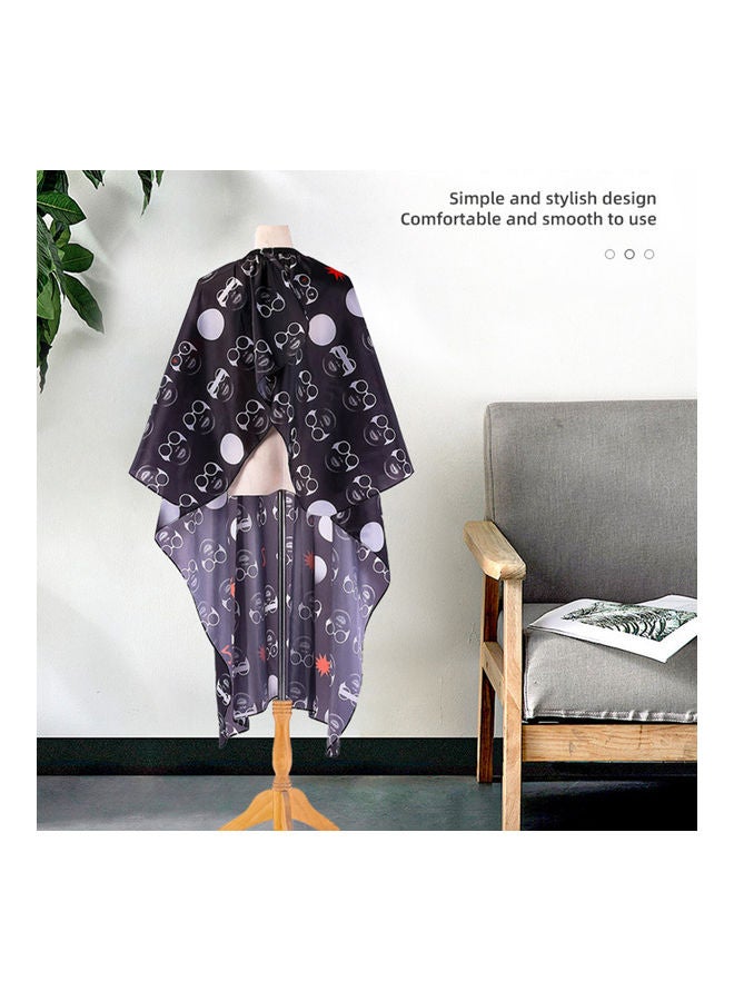 NIBEMINENT Hair Cutting Cape Salon Barber Apron Black - Image 5